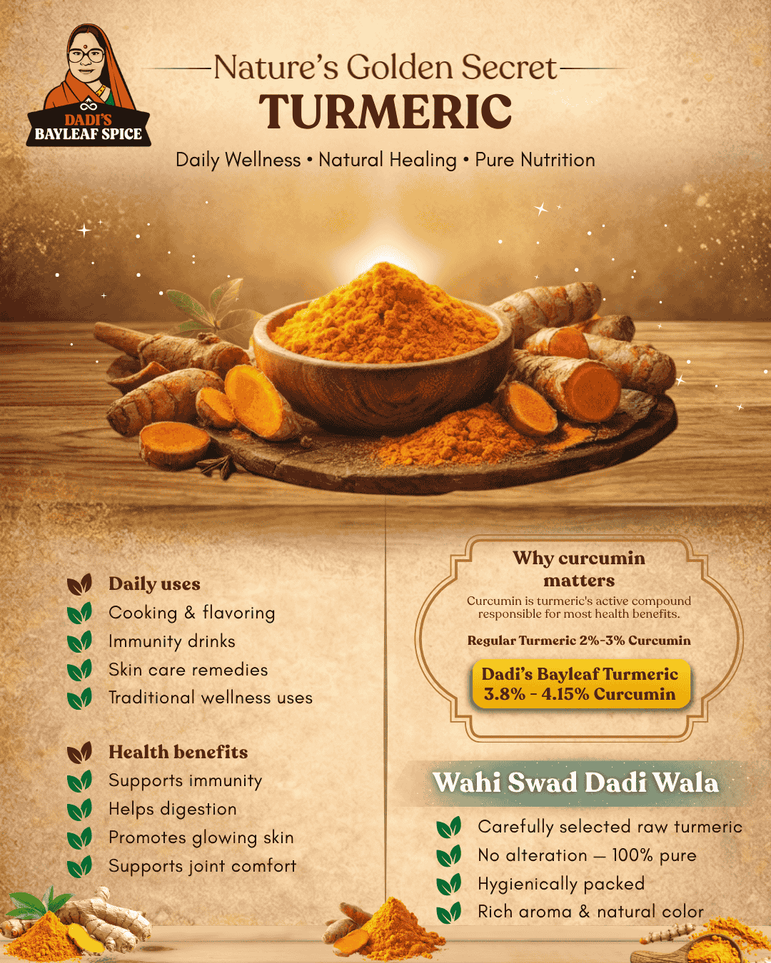 Nature’s Golden Secret TURMERIC